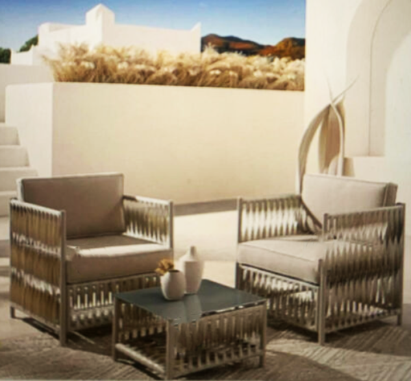 Set 2 butacas 1 mesa art – Punta cana party
