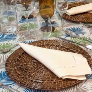 Plato base Rattan 13''