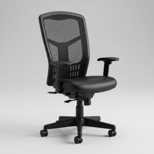 Silla ejecutiva negra